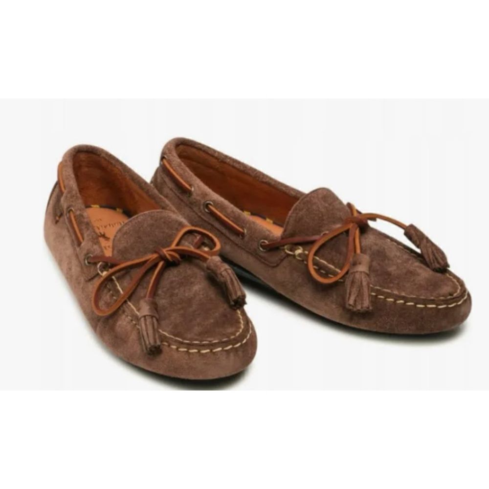 Polo Ralph Lauren Anders Tasseled Suede Driver Loafers  Size 11